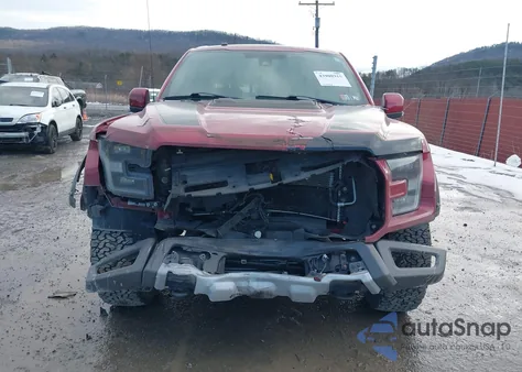 2017 Ford F-150 Raptor из США, поврежденный, VIN 1FTFW1RG3HFB36775